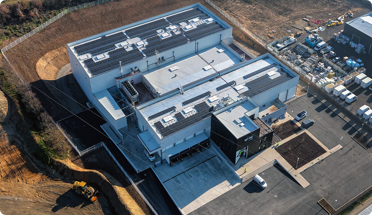 Plateforme logistique Maison Monteil — 4 600 m², réalisée en 2023