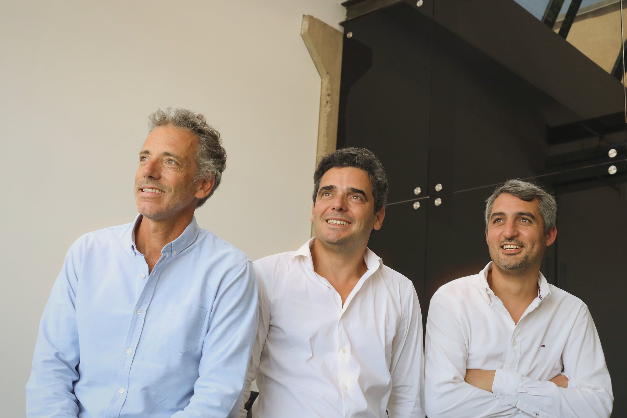 Gaspard de Préneuf, Yann Meunier et François Filippazzo, les trois fondateurs de Béton Sauvage